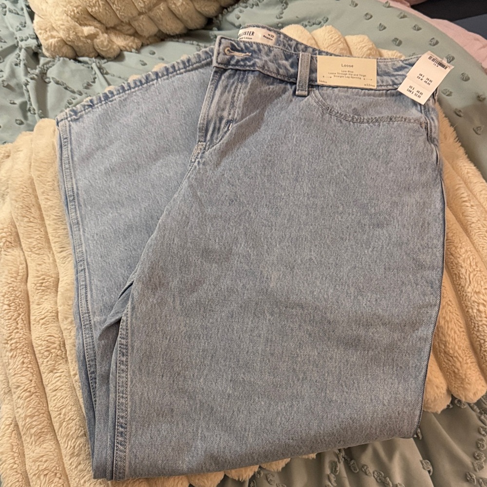 Hollister Sky Blue Denim Pants